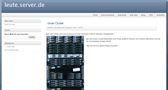Desktop Screenshot of leute.server.de