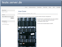 Tablet Screenshot of leute.server.de