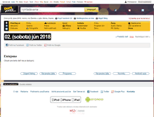 Tablet Screenshot of dnes.server.sk